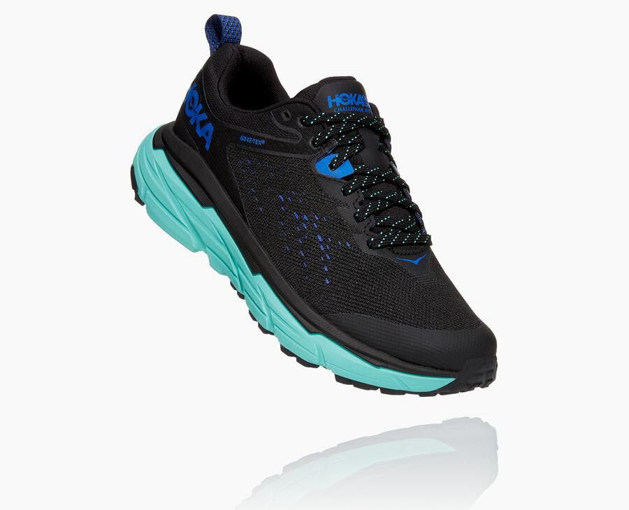 Trail Shoes Womens - Hoka One One Challenger ATR 6 GORE-TEX - Black - BAIJQNZ-38